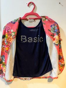 Y2k Floral Blazer