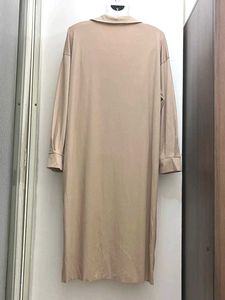 Beige Shirt Dress