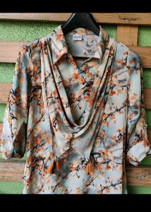 Floral Print Midi Dress