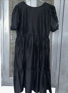 Cute Black Solid Frock ❤️