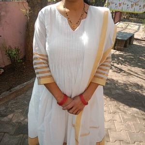 Kerala kasavu Suit Set