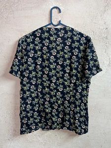 Ladies Fashion Casual Shirt Top Multicolour