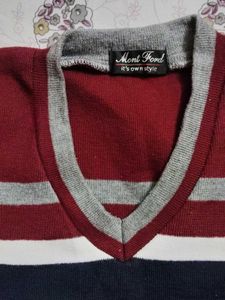 Striped Sweater Vest