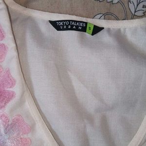 White Collar Puff Sleeves Casual Top/Shirt