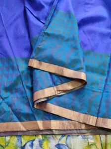 Blue uppada silk Saree