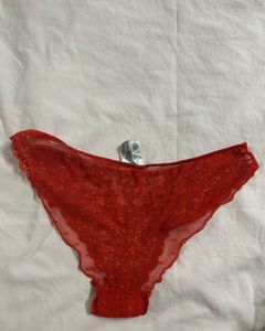 Red Lace Briefs