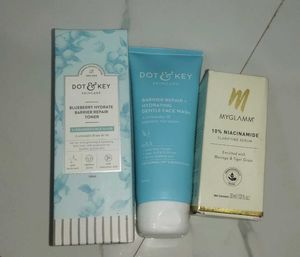 Sale ✨ Face Wash, Toner, Serum Combo
