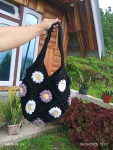 Crochet Granny Squares Handbag