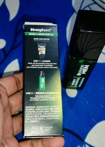 Garnier Men New Strong Beard Vitamin E+ Almond Oil