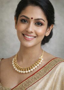 Elegant Pearl Necklace & Earring Set