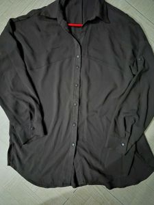 Elegant olive Button-Down Shirt