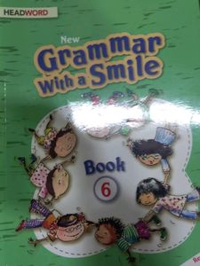 The New Grammer With A Smile Book Class 6