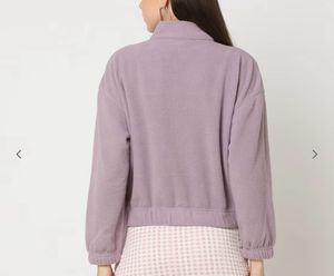 Lilac Fleece Pullover