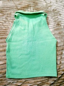 Cute Green Polo Top 🌱
