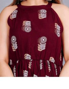 Beautiful Sleeveless Gown Full Length