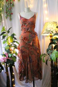 Floral Ruffle Dress