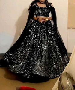 Sparkling Black Lehenga Choli