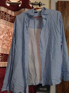 Striped Oxford Button-Down Shirt