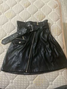 Grudge y2k Gothy Belt Skirt