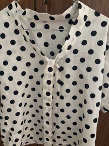 Korean Polka Dot Top
