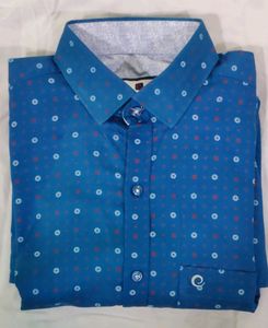 Classic Shirt - Printed Dotted Design
