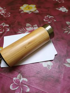 Bamboo Stainless Steel Bottle | Vaccum Insulated |