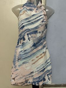 Urbanic Branded Pintrest Tie-dye Halter Dress