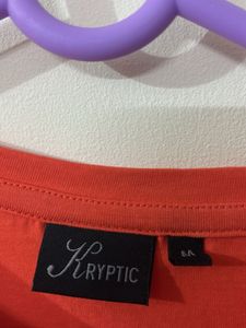 Kryptic women tee size M