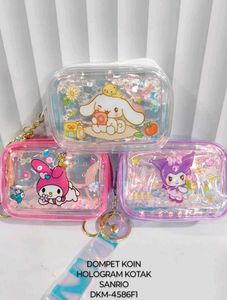 My Melody Hello Kitty Holographic Pouch 💗