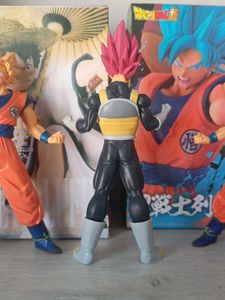 Vegeta in his Super Saiyan God form