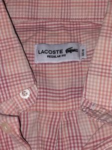 Lacoste Checkered Shirt