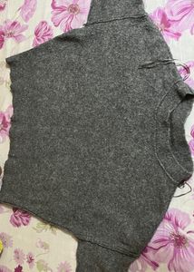 Zara Knit Gray Sweater