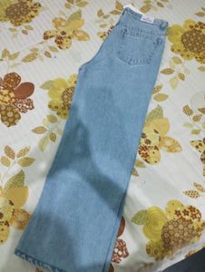 Light Wash Wide Leg Jeans