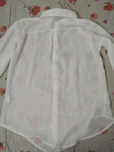 White Button-Down Shirt