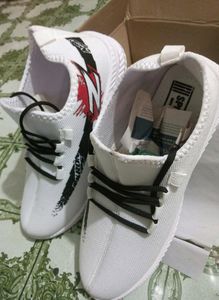 New White Casual Shoes For Men