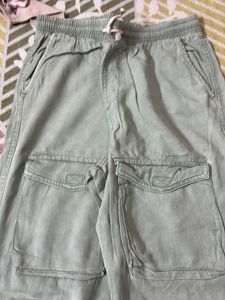 Green Cargo Pants + free gift