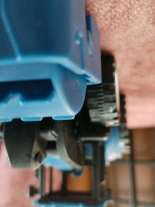 Blue Toy Tractor