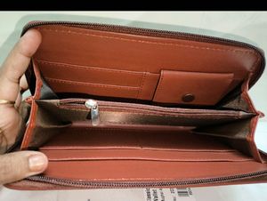 Zouk Zip Around Printed Wallet