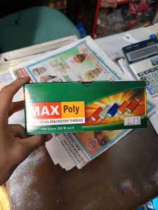 Max Poly Sewing Threads | 100 Tube