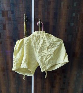 Yellow Shorts
