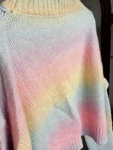 URBANIC Rainbow Knit Sweater