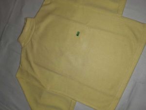 High Neck Cotton Tshirt 🛍 - Yellow