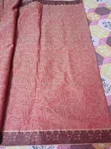 Elegant Floral Print new unused Saree