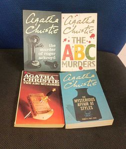 Agatha Christie Mystery Book Set