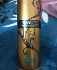 Nova Gold Super Firm Hold Hairspray