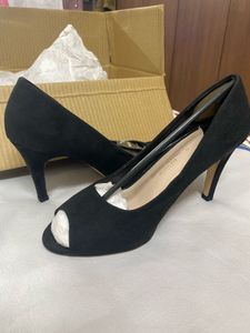 Velvet Pump Heels