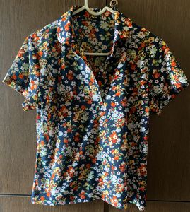 Vintage polo Crop