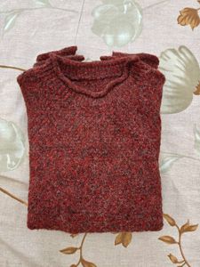 Red Knit Sweater