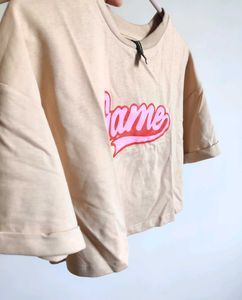 Cute Graphic crop tshirt