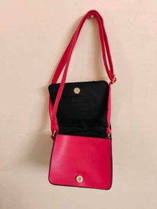 Sling Bag Rose Colour For Women.